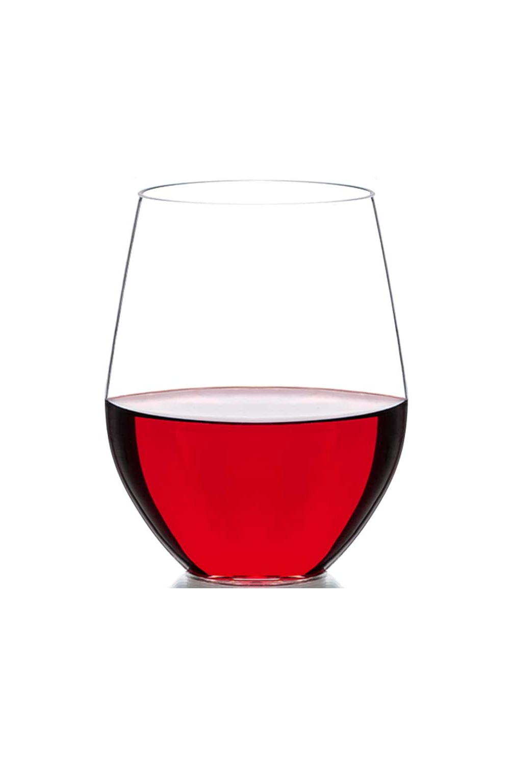 Plastic Stemless Wine Glasses