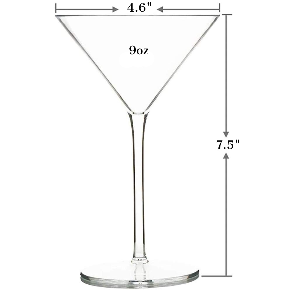 buy unbreakable martini glasses online sale